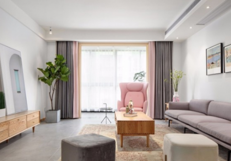 阳光城江山悦北欧极简风格200平装修案例