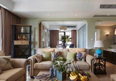 汉军冠江台现代简约风格129平装修案例