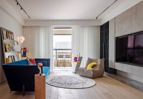 客厅窗帘装修效果图欣赏 客厅窗帘纱帘 客厅窗帘设计