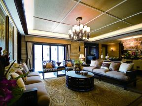 东南亚风格客厅装修图片 东南亚风格客厅装修效果图