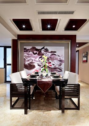 东南亚风格餐厅设计效果图 东南亚风格餐厅效果图