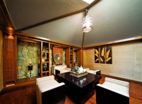 别墅休闲厅 休闲室装修设计效果图