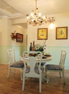 田园风格餐厅装饰效果图 田园风格餐厅设计