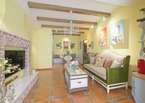 田园风格客厅装修图片大全 田园风格客厅装修图片