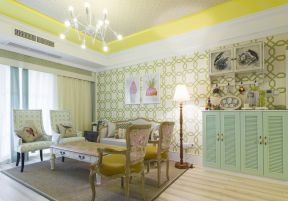 田园风格客厅设计 田园风格客厅效果图 田园风格客厅装修图片大全