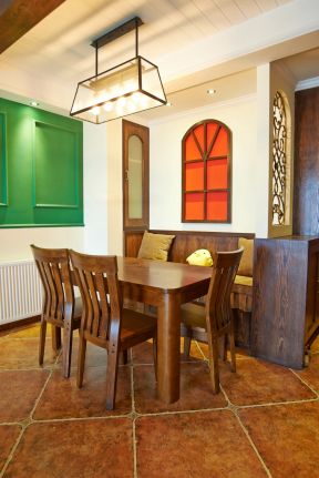 美式风格餐厅效果图 美式风格餐厅图片 美式风格餐厅设计