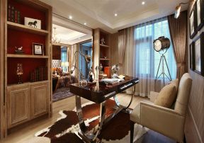 主卧带书房设计 卧室书房装修图