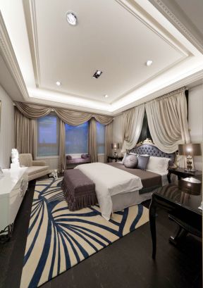 新古典卧室效果图 新古典卧室设计 新古典卧室装修风格图片