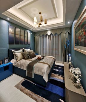 新古典风格卧室装修 新古典风格卧室效果图 新古典卧室设计