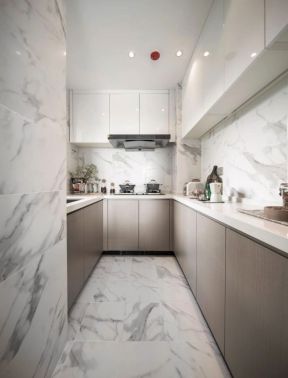 简约厨房效果图 简约厨房风格装修图片 简约厨房装修赏析