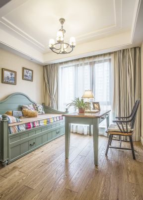 美式风格书房效果图 美式风格书房装修图片大全