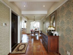 入户玄关柜子效果图 入户玄关柜装饰效果图