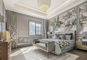 卧室背景墙图片大全 欧式风格卧室设计