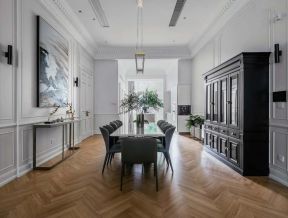 欧式别墅餐厅装修效果图 欧式别墅餐厅装潢实景图