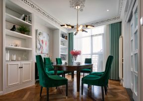 餐厅壁柜设计图片 餐厅壁柜酒柜效果图 欧式餐厅