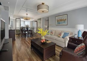 美式风格客厅装修效果图大全 客厅茶几装饰图片