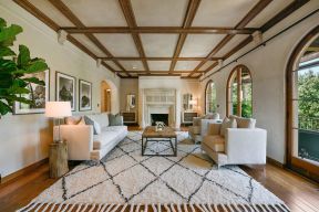 美式别墅客厅图片 美式别墅客厅装修图片