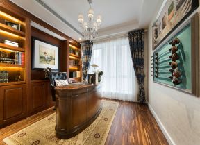 美式书房装修效果图大全 美式书房灯