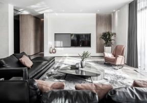 现代简约电视背景墙装修图片 现代简约电视背景效果图 现代简约电视背景墙装修