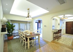 地中海风格餐厅装修图 地中海风格餐厅设计