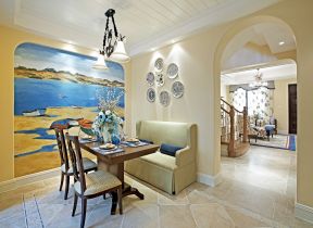 地中海风格餐厅装修图片 地中海风格餐厅装修 地中海风格餐厅图片