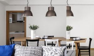 鲁能领秀城-128平-北欧风格完工实景图