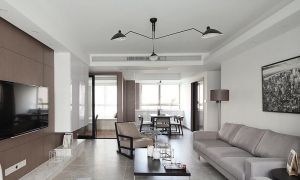 中海国际-128平-现代简约完工实景图