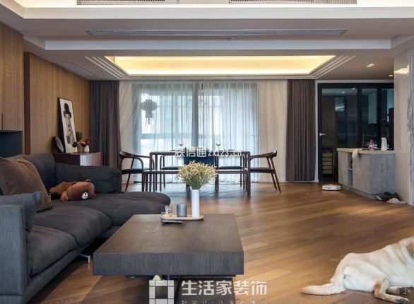 融侨外滩-139平-现代风格完工实景图