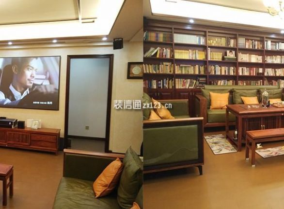 海尔绿城 -165平-新中式风格完工实景图