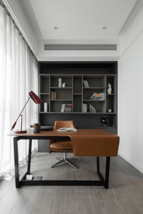 简约书房装修设计 简约书房装修 简约书房装饰