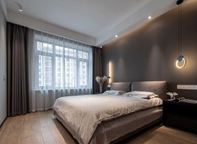 简约风格主卧室 主卧室内设计图