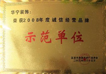 公司荣誉
