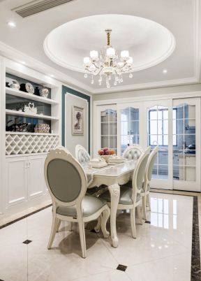 欧式风格餐厅装修效果图 欧式风格餐厅效果图