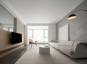 现代简约风格客厅图  客厅地毯效果图