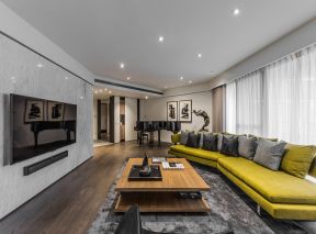 客厅沙发装饰效果图 现代简约风格客厅搭配装修