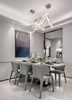 现代简约风格餐厅装修效果图 现代简约风格餐厅装修