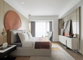 样板房卧室装修效果图 主卧室的装潢图片