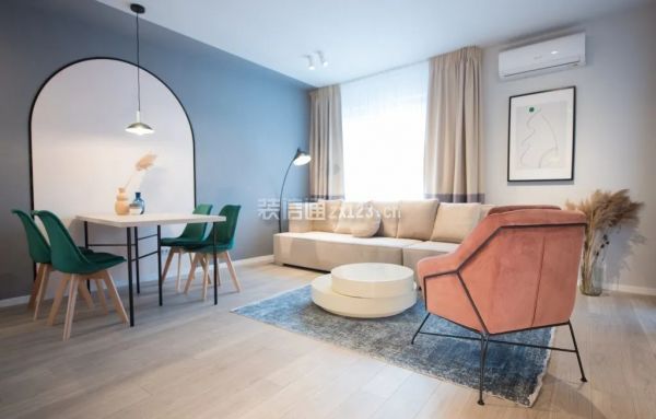 客厅软装效果图