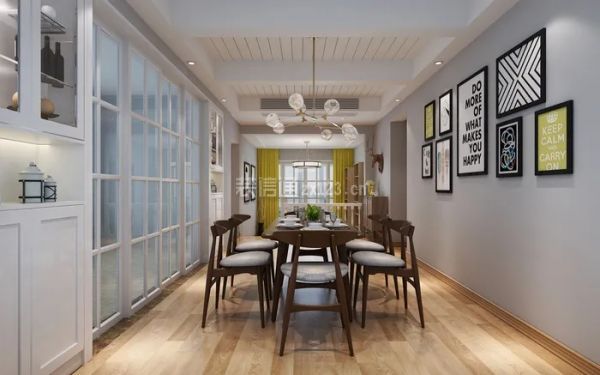 餐厅灯饰装修效果图