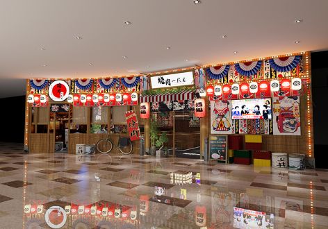 东营日式料理韩式烤肉餐饮设计与装修公司