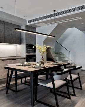 跃层餐厅效果图大全 跃层餐厅装修