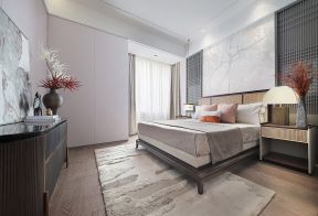 新中式卧室装修设计图 新中式卧室装饰效果图