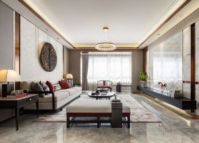 新中式客厅设计 新中式客厅装修效果 新中式客厅装修图片