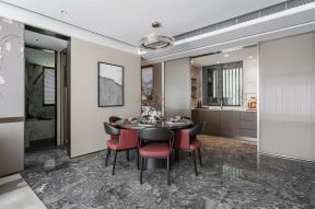 新中式餐厅家装 新中式餐厅设计图片