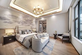 新中式卧室装修效果图 新中式卧室装修图片 新中式卧室装修设计图