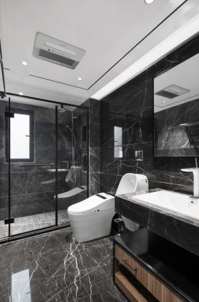 现代简约卫生间效果图 现代简约卫生间设计