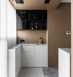 现代简约风格室内水吧装修效果图