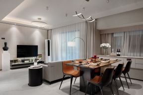 样板房餐厅装修效果图 家装餐厅效果