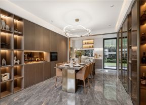 饭厅壁柜 家庭餐厅装饰设计