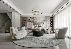 样板房客厅装修效果图 样板房客厅设计 样板房客厅图片